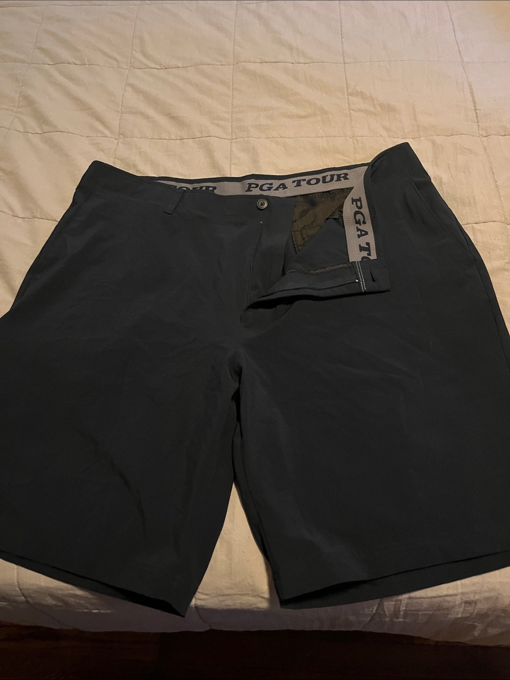 PGA TOUR Men's Navy Performance Golf Shorts